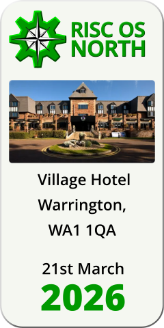 RISC OS North banner at 240x480 pixels